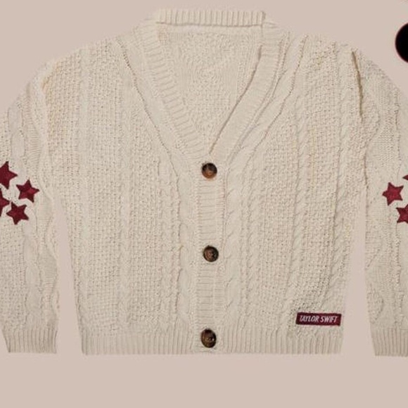 Authentic Taylor Swift RED Cardigan - Picture 1 of 6